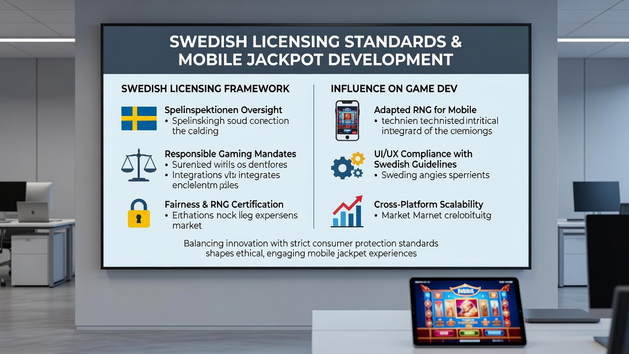 Mobile screen showing certified jackpot progression interface